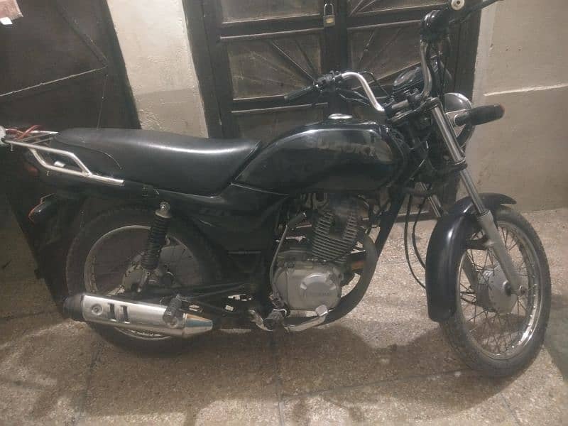 Suzuki GD110 motorcycle 9