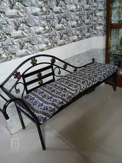 steel sofa