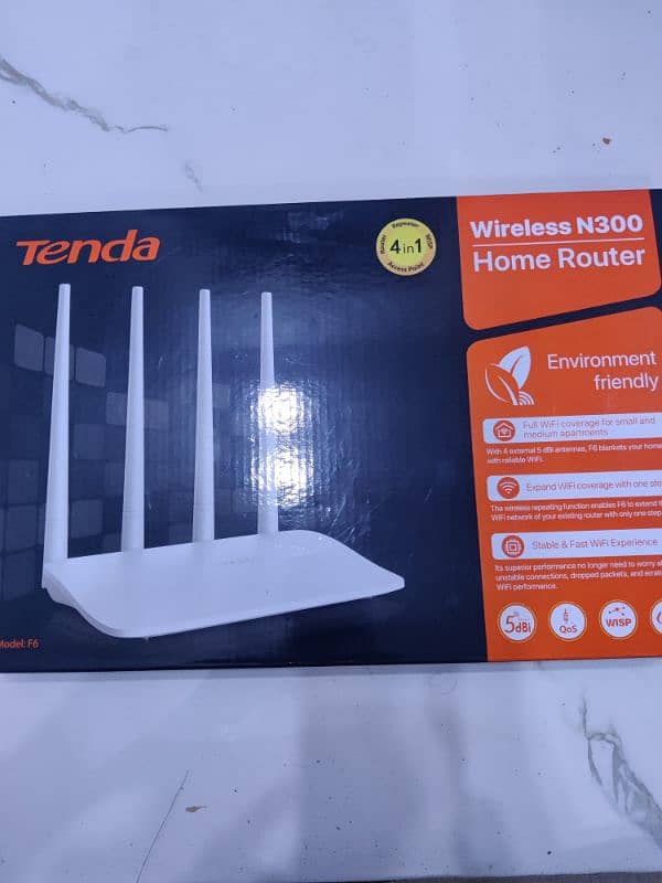 Tenda Wireless Router 4 antenna 0