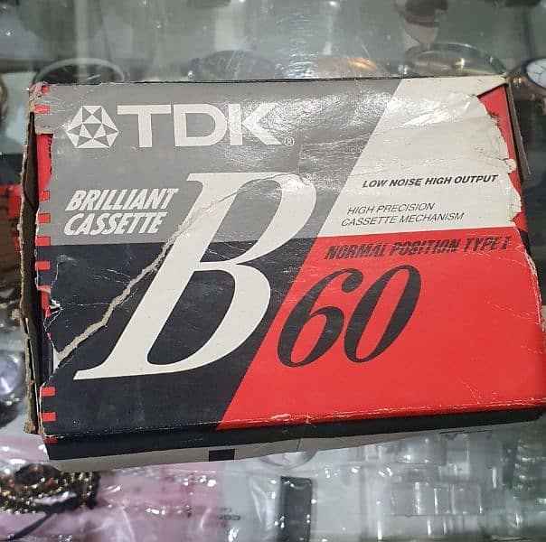 TDK B-60 Audio cassette 1