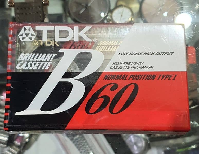 TDK B-60 Audio cassette 3