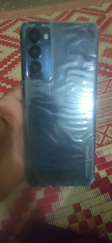Tecno camon 18t for sale with box condition scratchless 5