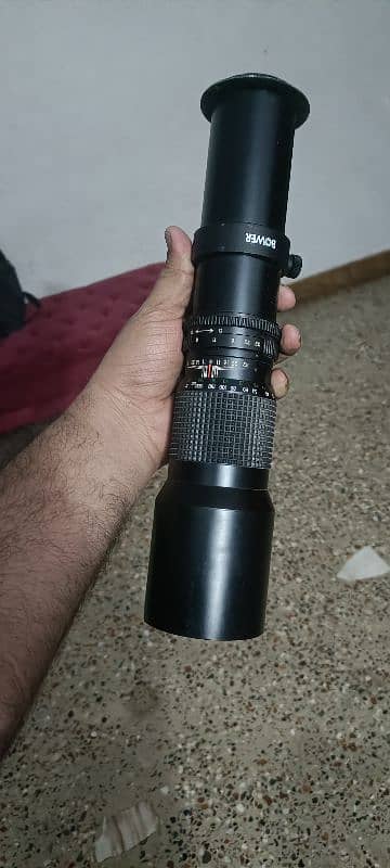 Bower 35-500mm lens for sale 0