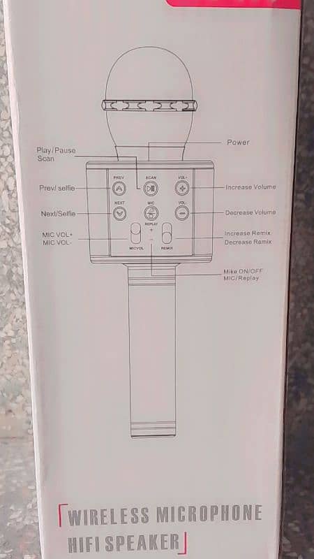 Wireless microphone and hifi speaker 3