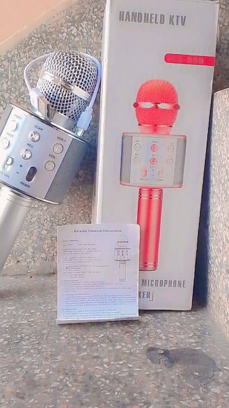 Wireless microphone and hifi speaker 5