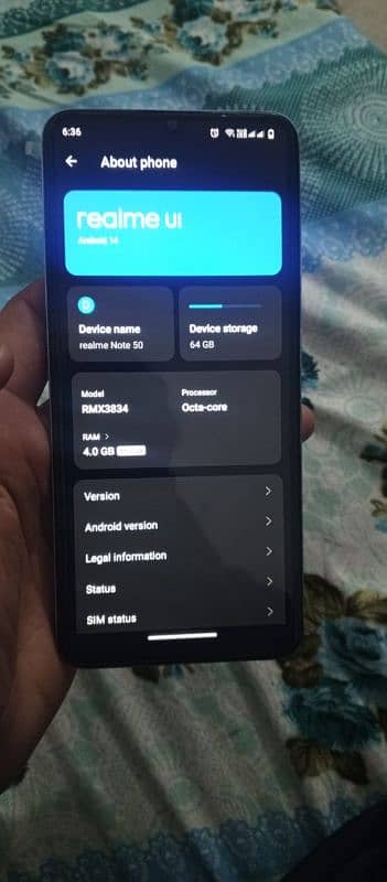 Realme note 50 20000 1