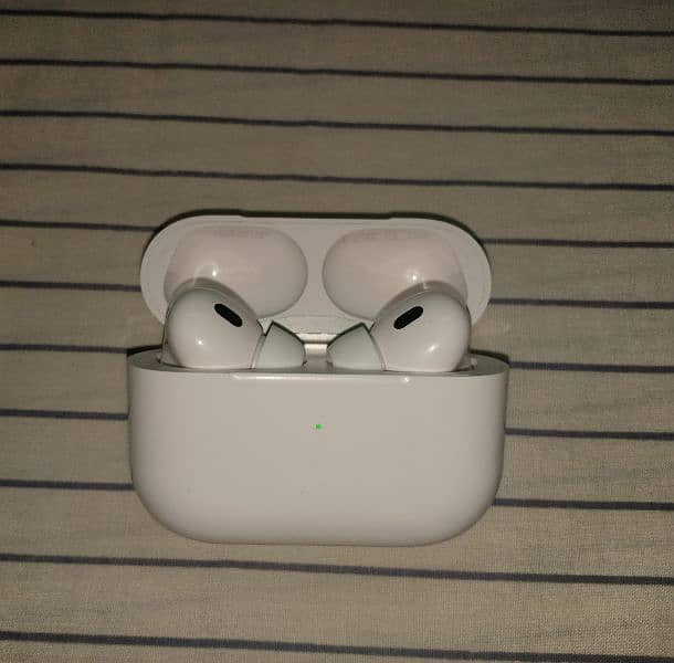 Airpods Pro 2nd Gen with free 4 ear tips sizes & black cover with box. 2