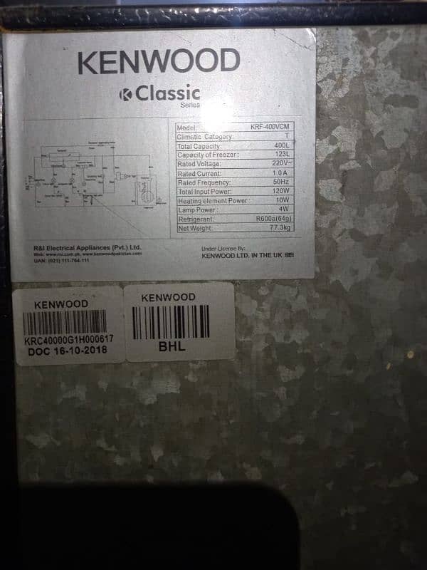 Kenwood refrigerator full ok 7