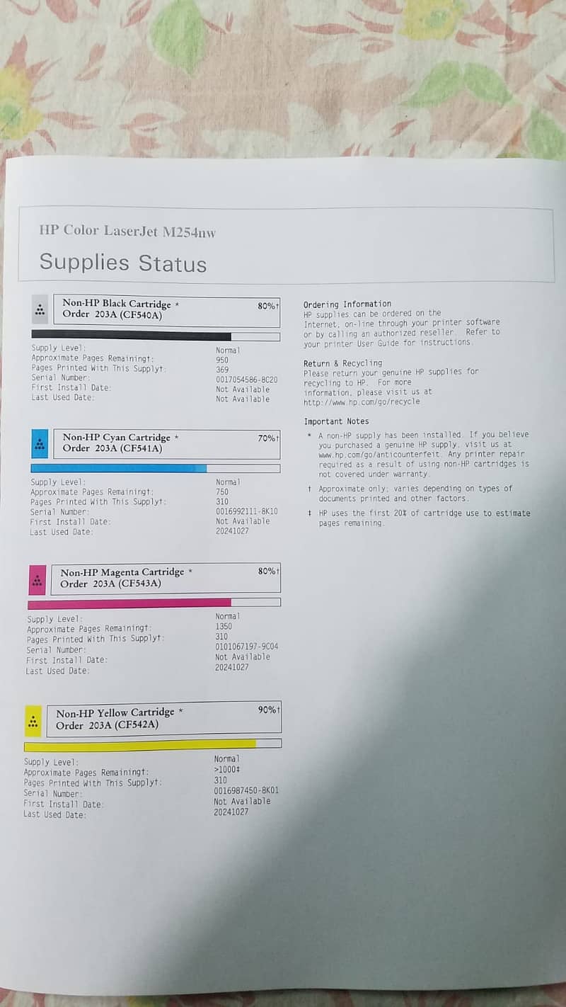 HP Color LaserJet Pro M254nw 4