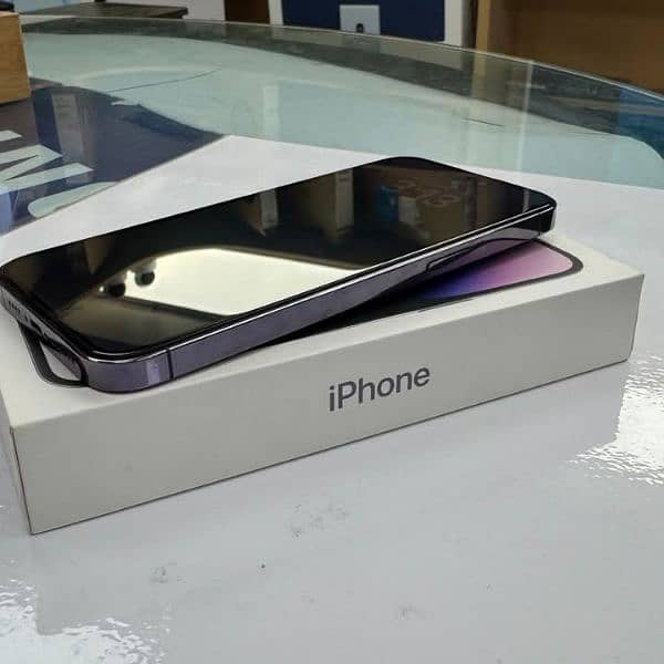 I phone 14 pro max 256 GB 03404452657 my Whatsapp number 1