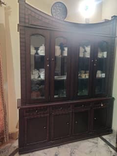 dressing table and utensils show case for sale