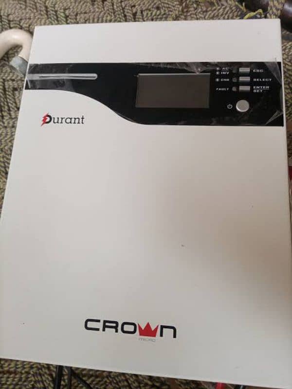 Crown Durant 1.2KVA solar inverter 0