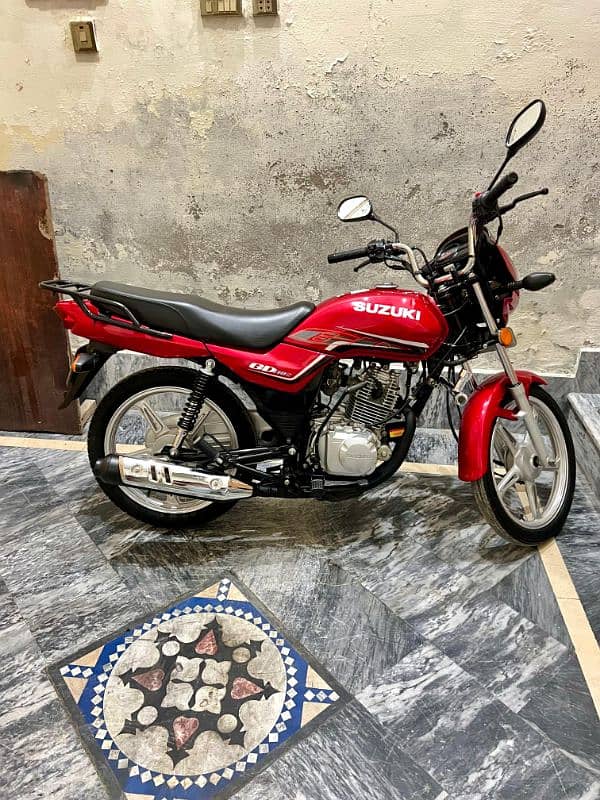 SUZUKI GD 110S 2019 MODEL WITH GOLDEN NUMBER. 0