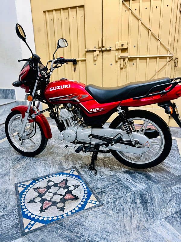 SUZUKI GD 110S 2019 MODEL WITH GOLDEN NUMBER. 1