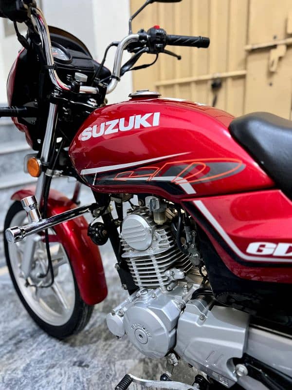 SUZUKI GD 110S 2019 MODEL WITH GOLDEN NUMBER. 6