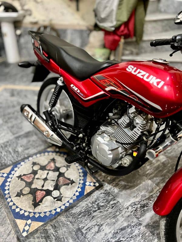 SUZUKI GD 110S 2019 MODEL WITH GOLDEN NUMBER. 9