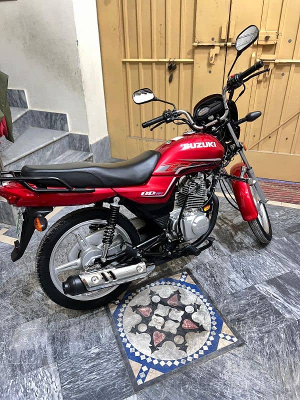 SUZUKI GD 110S 2019 MODEL WITH GOLDEN NUMBER. 10