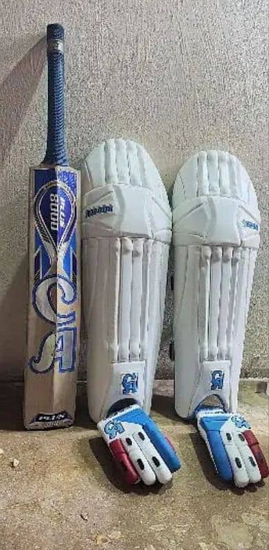 CA PLUS 8000 Bat pad gloves in good condition 0