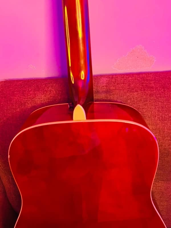 Acoustic guitar professional 41 inch jumbo size with trust rod 5