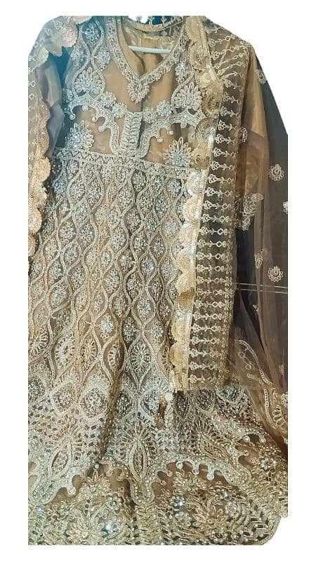 Walima Maxi/Walima Bridal Dress/ Handmade Bridal Dress/Reception Dress 1