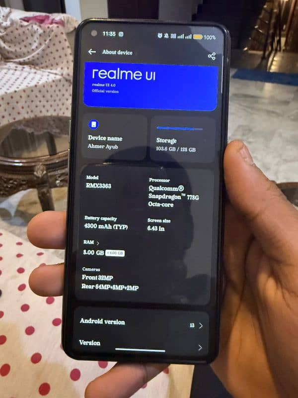 REALME GT MASTER EDITION 8/128 1