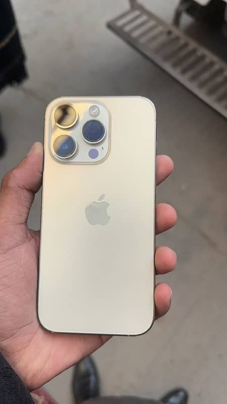 iphone 14 pro 256gb golden 0