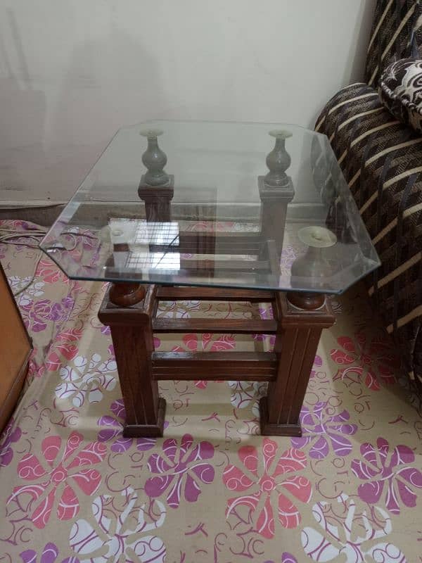 7 SEATER SOFA SET WITH 1 CENTRE TABLE 2 SIDE TABLE AND 1 DEEWAN 5