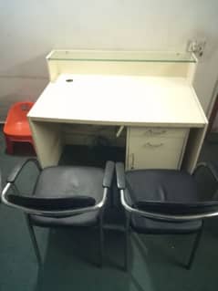 Complete Table Set (Cabinet, Table, 2 chairs)