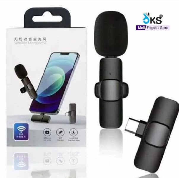 New K8 Type C wireless Microphone 3