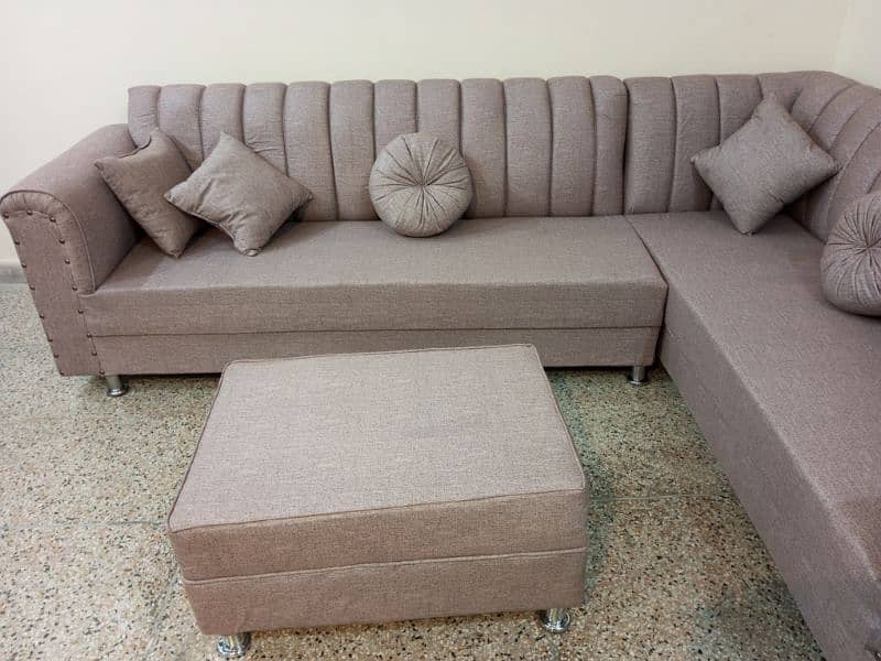 L shaped sofa 7 seater Brand New Condition 1