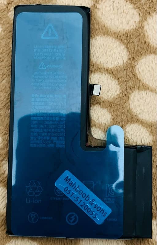 ipnone xs battery 3