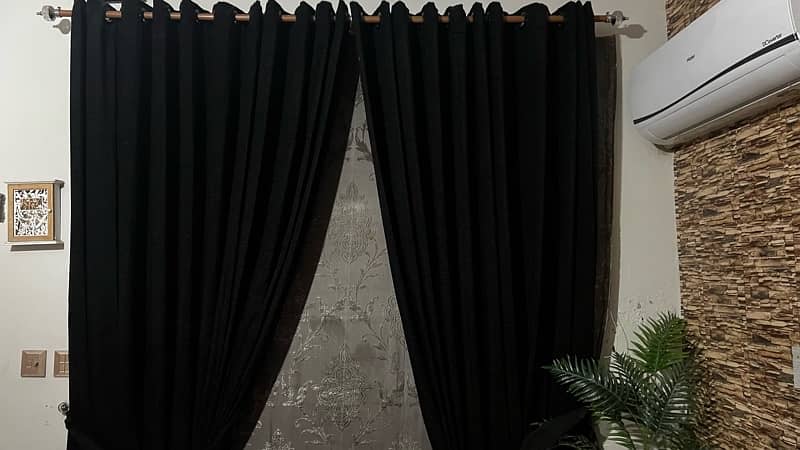 Curtain with blind 3