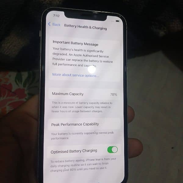 Iphone X 256 GB 12