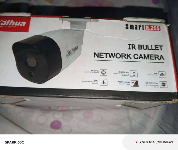 IR bullet Network camera for security 5