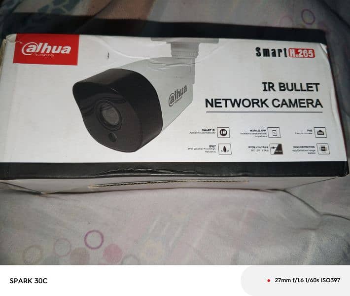 IR bullet Network camera for security 6