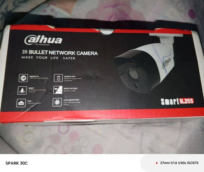 IR bullet Network camera for security 7