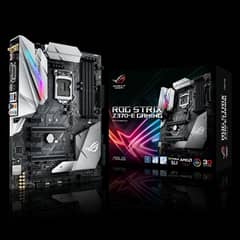 ASUS ROG Z370 -E Gaming Wifi Motherboard 8th 9th generation LGA1151