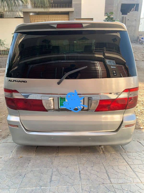 Toyota Alphard Model 2004 Registered 2015 1