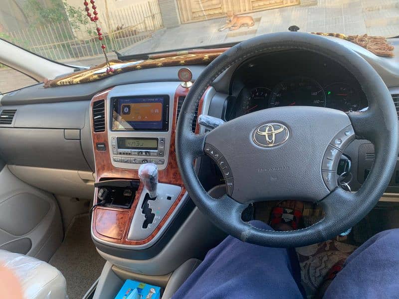 Toyota Alphard Model 2004 Registered 2015 6