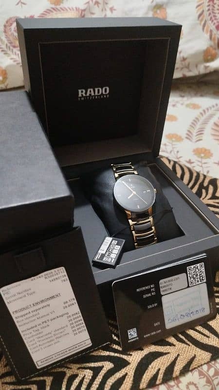 ORIGINAL RADO WATCH DIAMOND CENTRIC 100% Original 0