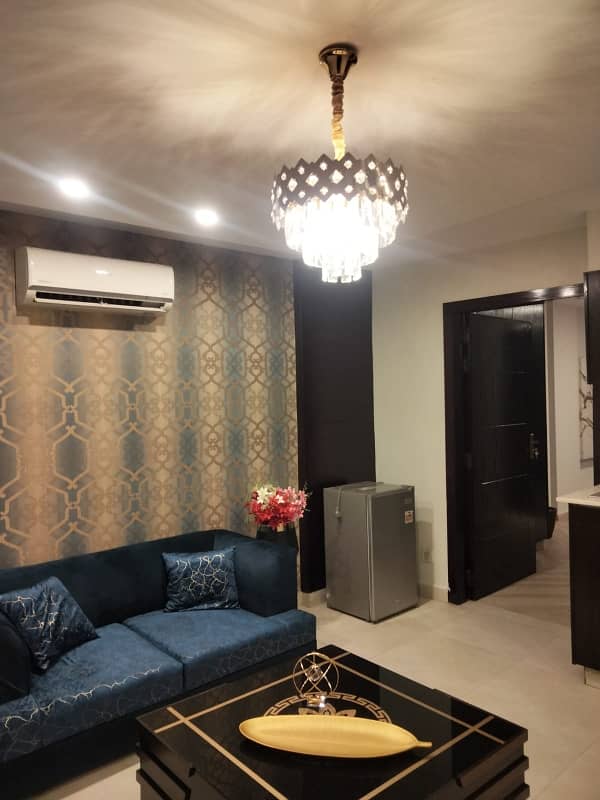 One Bed Luxury Furnish Apartment Available for Rent in Bahria Town Lahore. 2