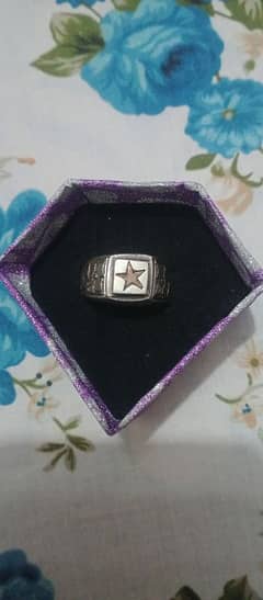 Pure irani Star ring