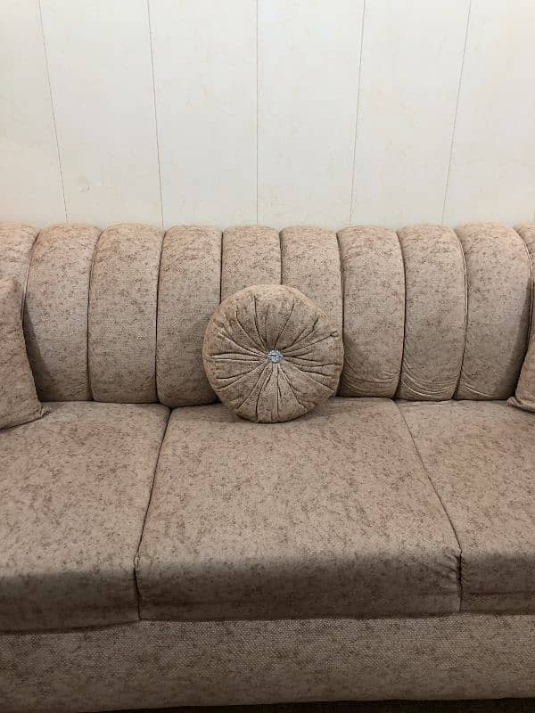 Sofa Set Molty Foam, 1x 3 Seater and 2x 1 seater 3