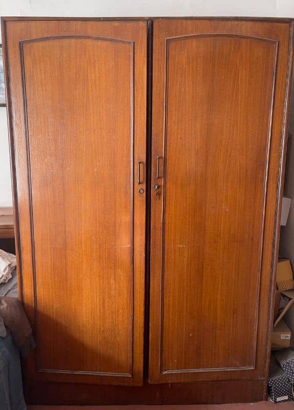 Wooden Wardrobe 1