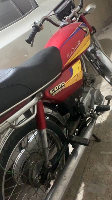 Honda CD70 Red 0