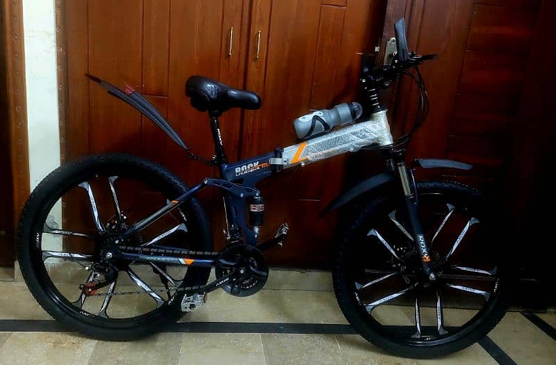 foldable brand new imported aluminium untouched road bike 27inches 2