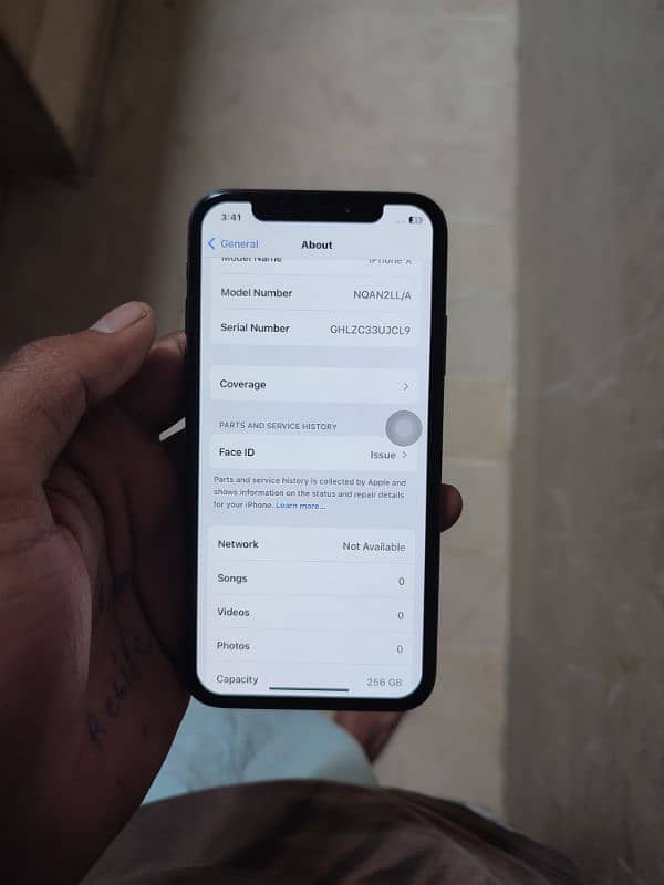 iphone x 256 PTA approved 4