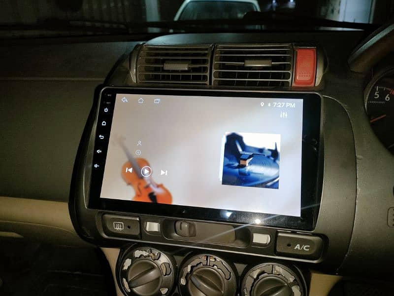 Honda City Android panel led 1