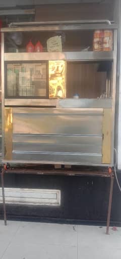 Shawarma Burger counter with16ltr fryer