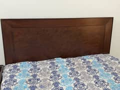 wooden bed for sale including Mattress